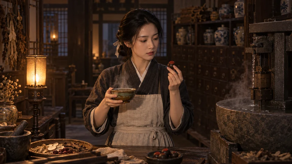 将军府的夜班药房：回刻一停，少主的夜不再倒流