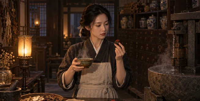 将军府的夜班药房：回刻一停，少主的夜不再倒流